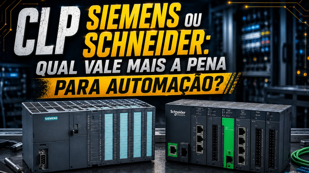 CLP Siemens ou Schneider Qual Vale Mais a Pena para Automação